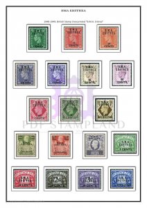 British Colonies and  Territories 1859-1966 PDF(DIGITAL) STAMP ALBUM PAGES