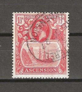 ASCENSION 1924 SG 12a USED Cat £400