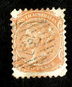 SOUTH AUSTRALIA 58 USED SCV $1.90 BIN $.65