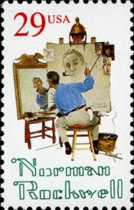 2839 29c Norman Rockwell Single