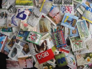 WEST GERMANY mixture(duplicates,mixed cond)2,500 commemoratives laid out,someHV!