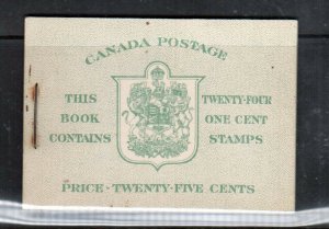 Canada Booklet #32e Very Fine Never Hinged Complete English