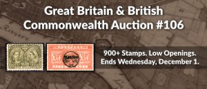 The Great Britain & Commonwealth Auction #106