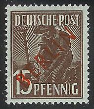 BERLIN MINT NH # 9N25 (A) Expertized