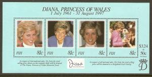 Fiji #820 NH Princess Diana SS