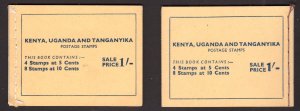 Kenya Uganda Tanganyika 1952 SG SB 6, sold as a pair, cat. £3.00 (ea.)