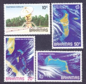 1981 Bahamas 476-479 Satellite images of Earth