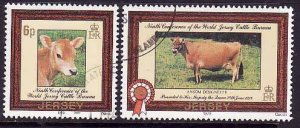 Jersey-Sc#206-7- id8-used set-Cows-1979-