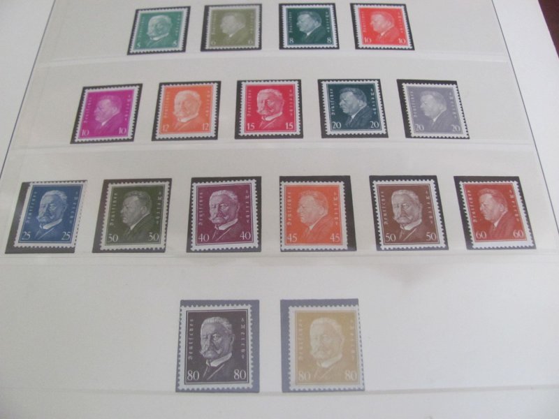 GERMANY MNH 1924-1945 LIGHTHOUSE ALBUM  ALMOST COMPLETE XF (164) SEE DESCRIPTION