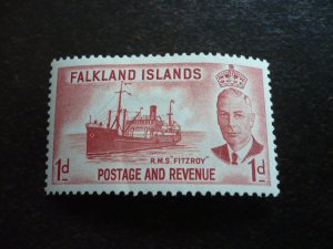 Stamps - Falkland Islands - Scott# 108 - Mint Hinged Part Set of 1 Stamp