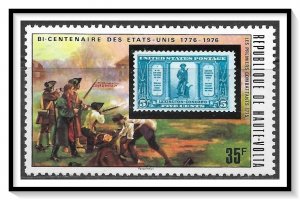 Upper Volta #352 American Bicentennial MH