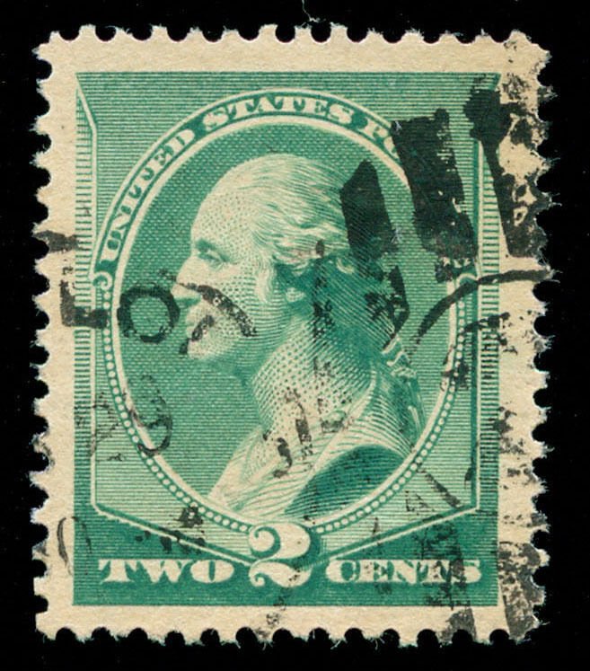 momen: US Stamps #213 Used XF Jumbo