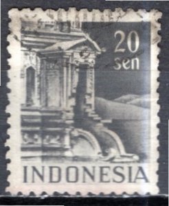 Netherlands Indies (Indonesia) 1949: Sc. # 317a; Used Single Stamp