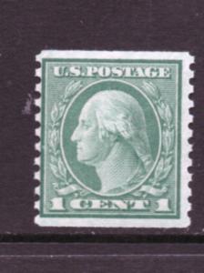 Scott# 490  unused MNH OG coil single