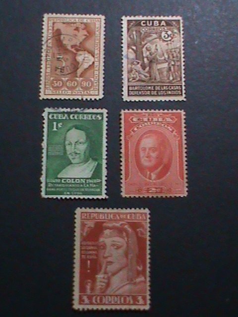 ​CUBA- VERY OLD   CUBA STAMPS USED-VERY FINE WE SHIP TO WORLD WIDE  & COMBINE