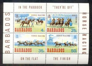 BARBADOS #315a, Mint Never Hinged, Souvenir sheet, Scott $3.50