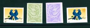 US Scott # 3976, 3998, 3999, & 4029 Wedding & Love Birds Issue