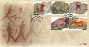 South Africa - 2006 Rock Art FDC SG 1572-1576