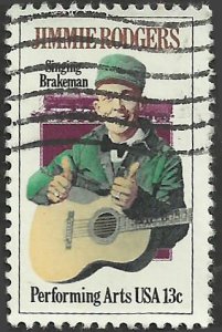 # 1755 USED JIMMIE RODGERS AND LOCOMOTIVE