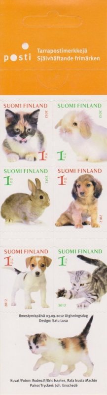 Finland 2012 #1417 MNH. Animals, booklet