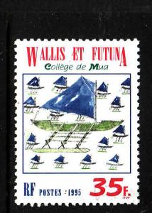 Wallis & Futuna-Sc#468-unused NH set-Mua College-1995-