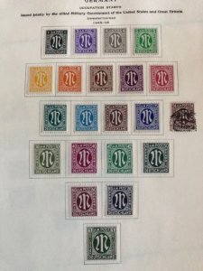 Germany - Occupation Stamps - See Description and Scans