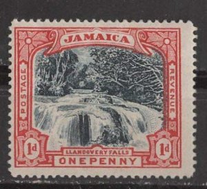Jamaica # 32 Llandovery Falls 1901  Bi-Color      (1) VF  Unused