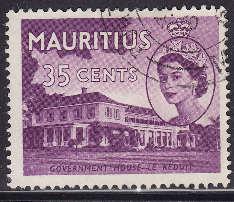 Mauritius 259 Government House 1954