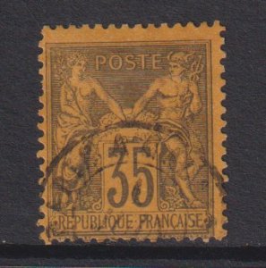 France  #94  used  1878  peace and commerce 35c