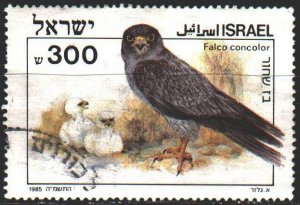 Israel. 1985. 984 from the series. Falcon, birds, fauna. USED.