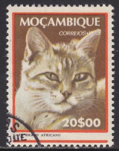 Mozambique 623 African Wild Cat 1979