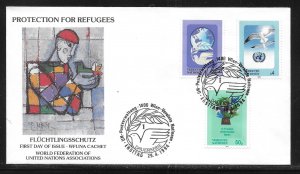 UN Vienna 167-169 1994 Definitives WFUNA Cachet FDC First Day Cover