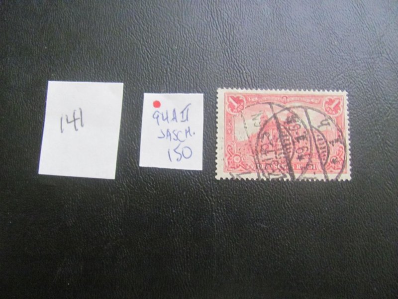 Germany 1915 USED Signed Jaschke MI. 94AII SC 92 VF 150 EUROS (141)
