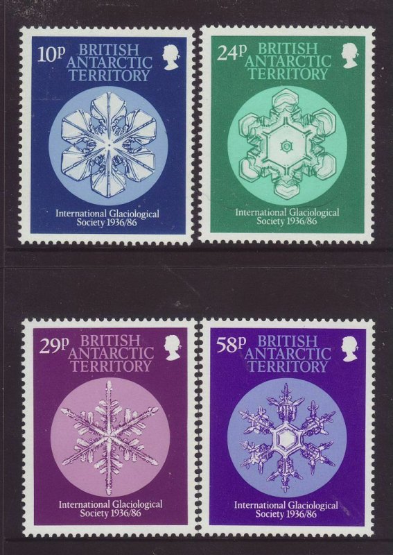 1986 Br Antarctic Terr IGS Set Unmounted Mint SG151/154