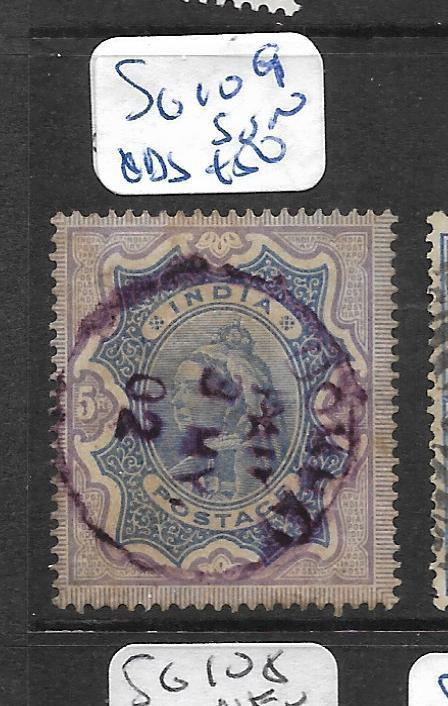 INDIA  (PP2402B)  QV 5R  SG 109 SON VFU