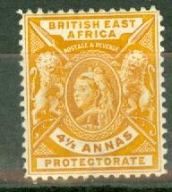 British East Africa 79 unused no gum CV $15