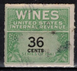 USA - Revenues - Wines - Scott RE135