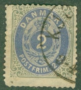 DENMARK 16 USED (RL) 1593 CV $27.50 BIN $8.50