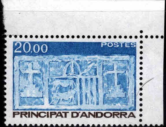 Andorre (French) Andorra Scott 335 MNH** Coat of Arms stamp