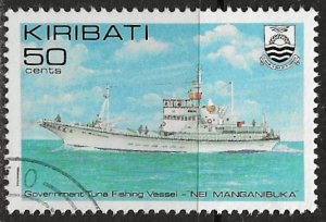 Kiribati ~ Scott # 383 ~ Used ~ Tuna Fishing Vessel