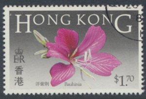 Hong Kong SC# 455 Used  SG 501 Native Flowers  1985 see details/ scan 