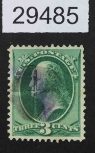 US STAMPS #147 USED XF LOT #29485