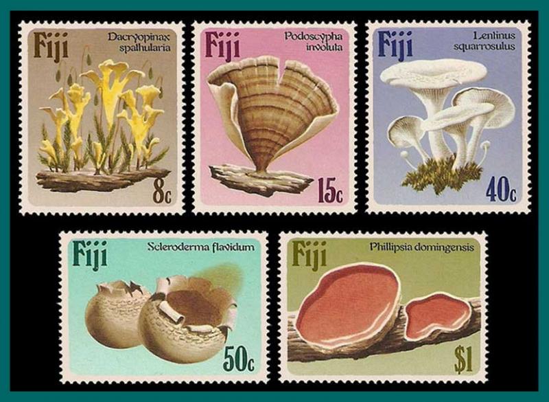 Fiji (500-4) 1984 Fungi, MNH (SG 670-4)