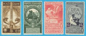 ITALY 119-122  MINT HINGED OG * NO FAULTS VERY FINE! - T528