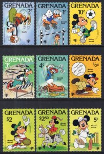 Grenada 950-958 Disney's MNH VF