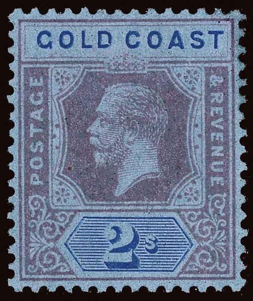 Gold Coast Scott 73a-78a Gibbons 77e/82f Mint Stamp