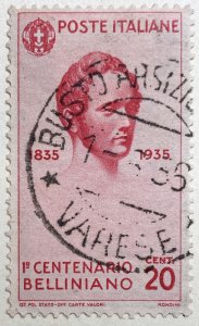 AlexStamps ITALY #349 VF Used 