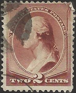 # 210 RED BROWN USED GEORGE WASHINGTON SCV-0.75