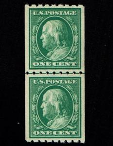 Scott #390 XF-OG-LH.