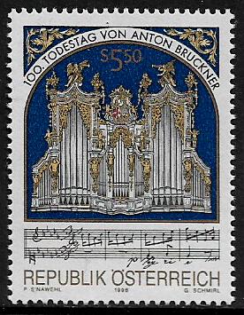 Austria #1700 MNH Stamp - Anton Bruckner